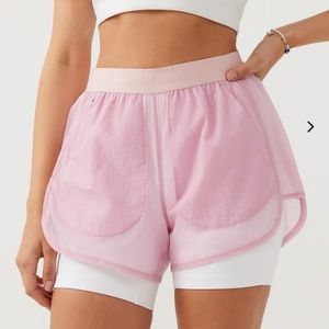 Pink BreakLite 4” shorts